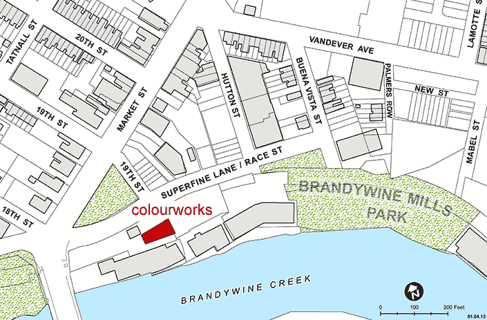 Map: 1902 Superfine Lane